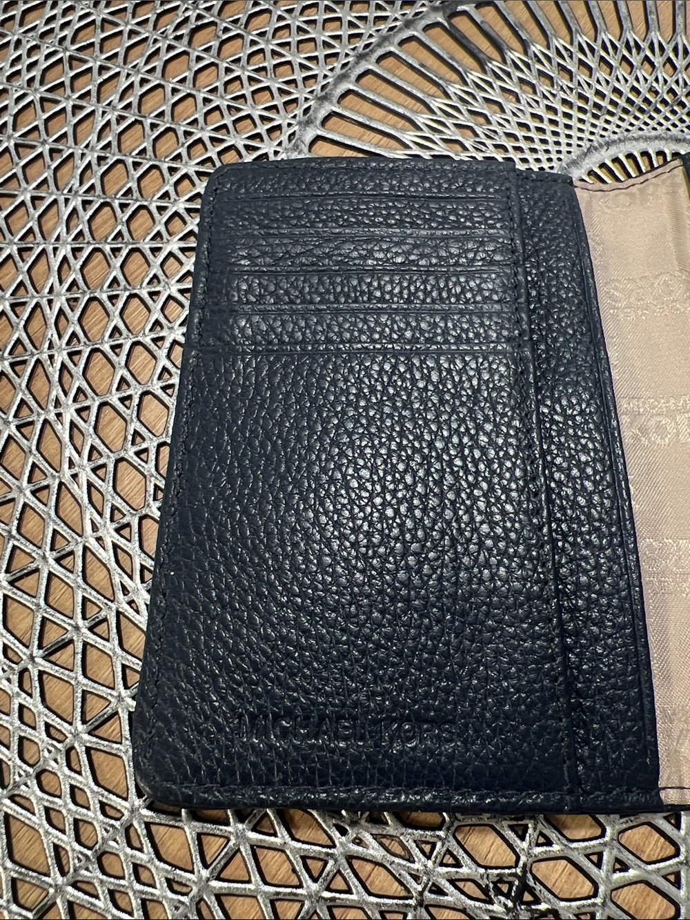 Michael Kors Leather Passport Wallet - Picture 5 of 7